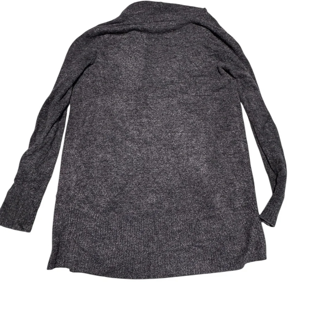 Barefoot Dreams CozyChic Lite Gray Open Cardigan Women’s M - Picture 2 of 5